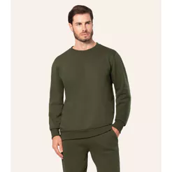 Moletom Masculino Moletom 3 Cabos Felpado Diametro Verde