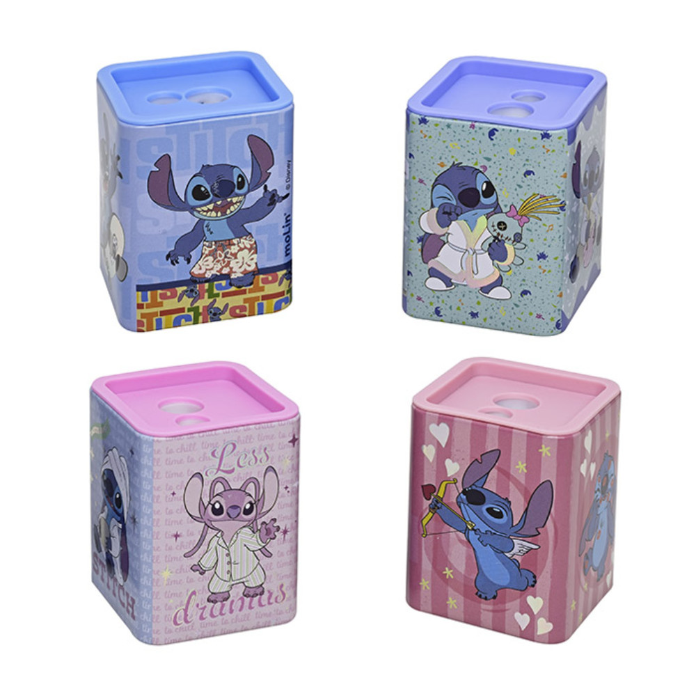 Apontador Com Depósito Metálico Stitch MOLIN