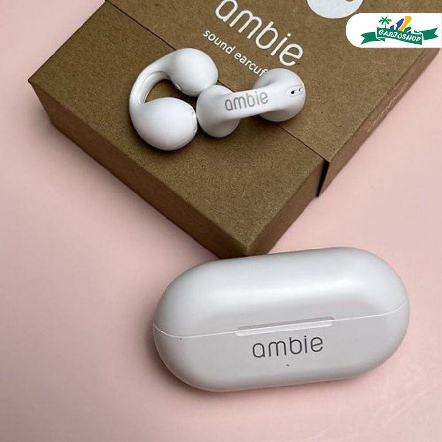 Ambie Sound Fone De Ouvido Sem Fio Earcuffs Bluetooth 5.2 IPX5 Fone Esporte À Prova D'água Com Microfone