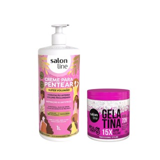 Kit Super Volumão Salon Line em Oferta na Shopee