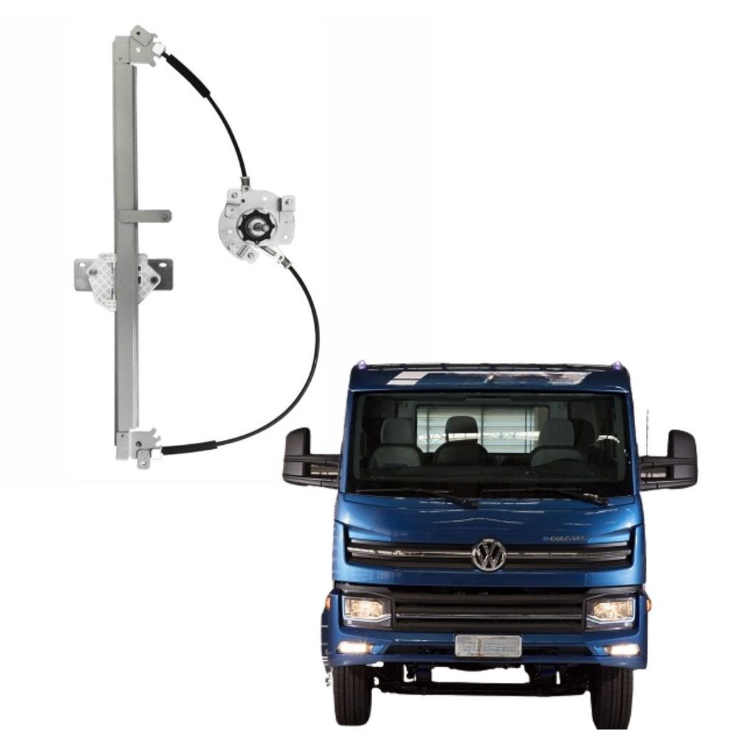 MÁQUINA DE VIDRO MANUAL PARA VOLSKWAGEN DELIVERY APÓS 2017 EXPRESS  - LADO ESQUERDO ZINNI