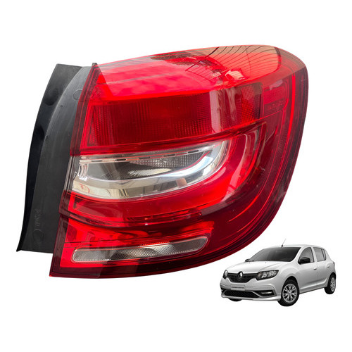 Lanterna Traseira L/d Carona Renault Sandero 2022