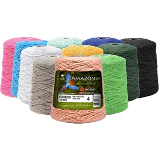 Barbante Amazonia Numero 4 Tex 590,6 600 Metros 400 Gramas em Oferta na Shopee