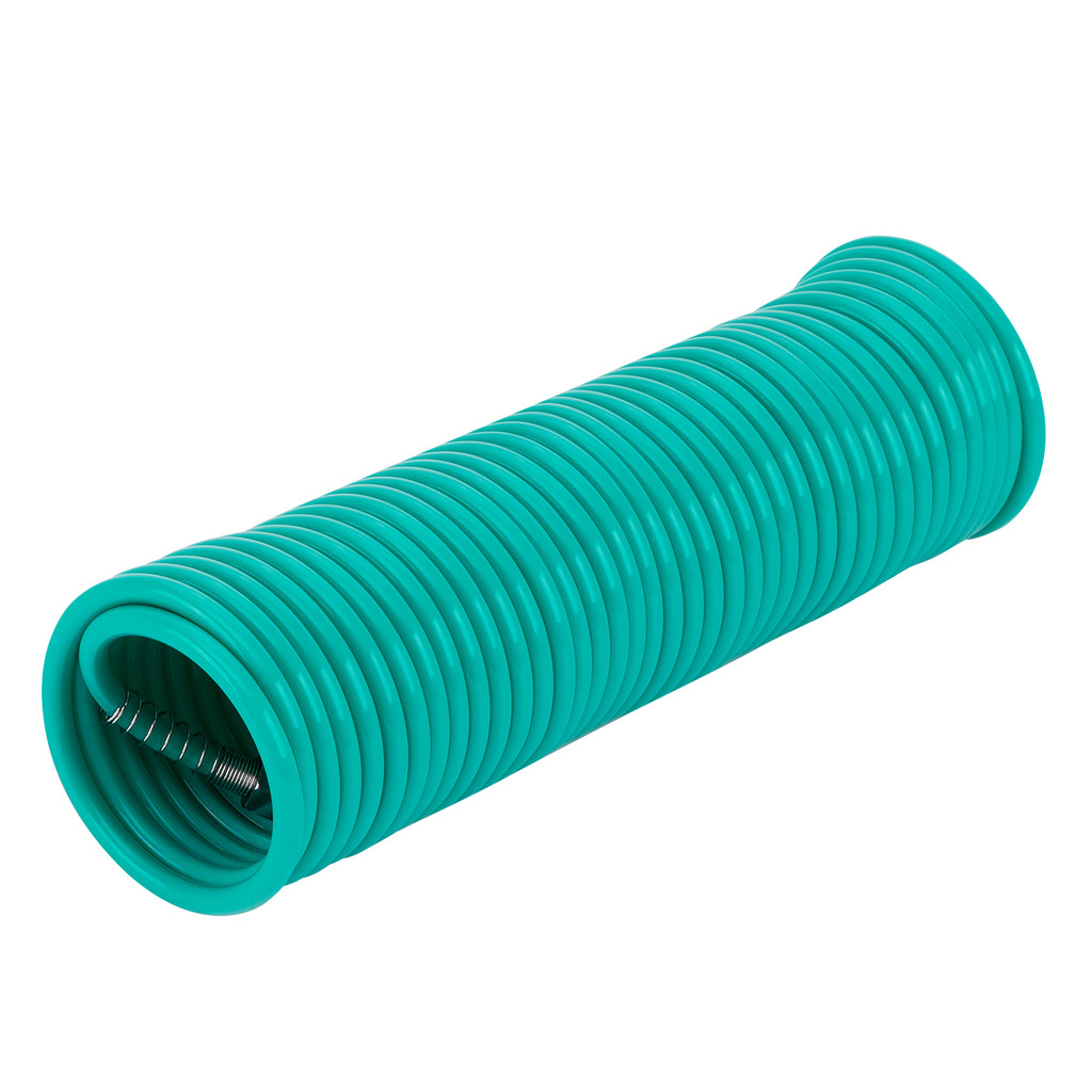 MANGUEIRA DE AR ESPIRAL, ENCAIXE ROSCA 1/4 NPT, 10 METROS, 1PC // STELS em Oferta na Shopee