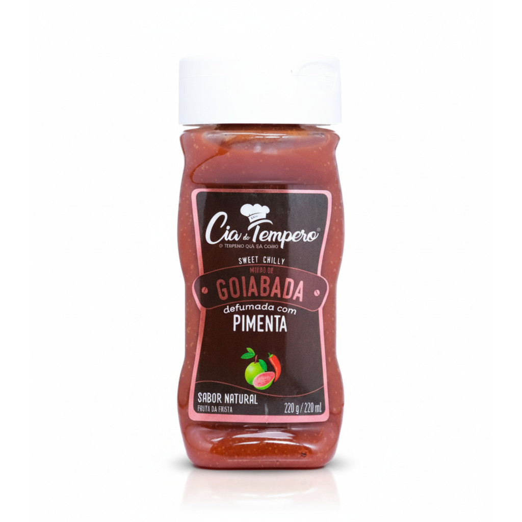 Molho De Goiaba Defuma Com Pimenta 200ML CIA DO TEMPERO em Oferta na Shopee