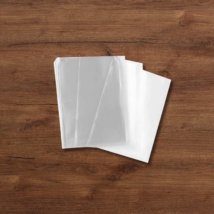 Saco Transparente - 6,5x10cm - 50 unidades - Cromus - Rizzo