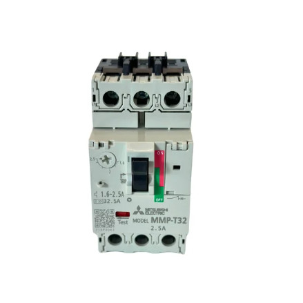 Disjuntor de Motor MMP-T32 (1,6-2,5 )  100 kA / 220V CA Original Mitsubishi automação industrial