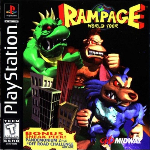 Rampage - World Tour - PS1