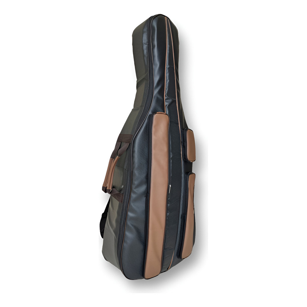 Estojo Case Semi Case Violoncelo 4/4 Com Pelucia Preto