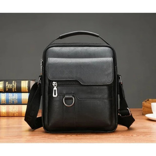 Bolsa de ombro masculina, pequena bolsa tiracolo retrô | Bolsa de couro PU,com alças ajustáveis