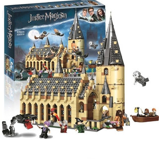 Blocos de Construção LEGO com Figuras Brinquedo Presente Harry Potter Hogwarts Câmara dos Segredos Trem da Floresta