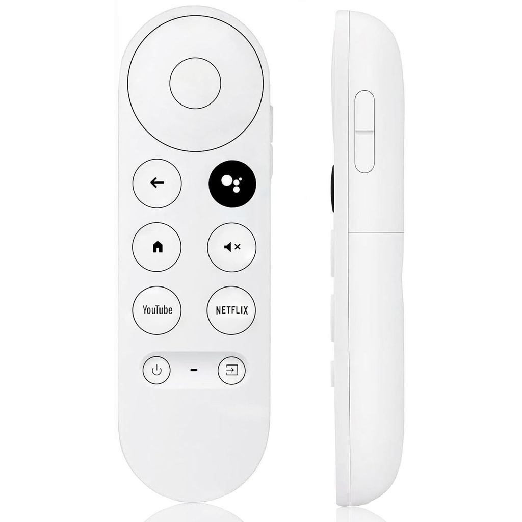 Controle Remoto Compatível com Google Tv Chromecast 4k versões 2020 à 2024 VOZ