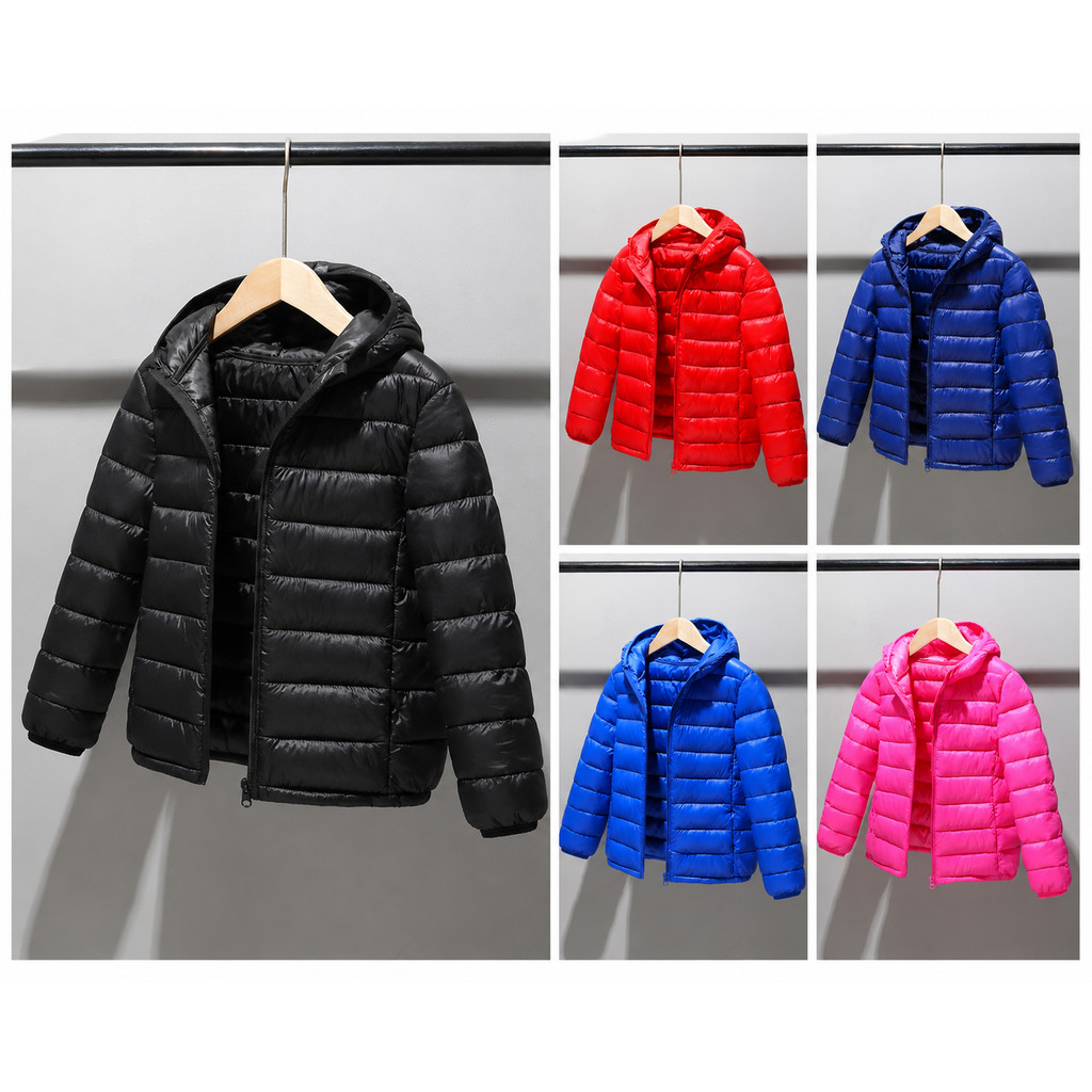 Jaquetas de Outono Inverno para Crianças de 3 a 14 Anos, Roupas Quentes para Meninas e Meninos, Vestuário Infantil P2PG