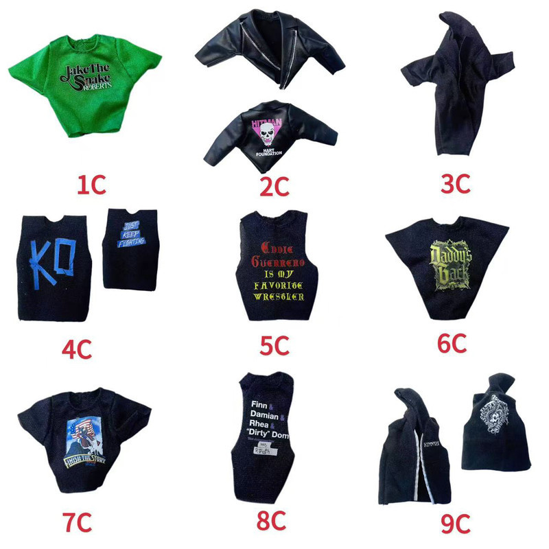 Produtos Mais Vendidos WWE Wrestling Doll Acessórios De Roupas De Reposição Dedicados , Adequados Para Bonecas Móveis De