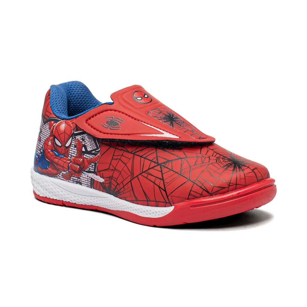 Chuteira Infantil Para Menino Disney Homem Aranha Masculina Para Futsal Antiderrapante Quadra — imagem 2 de 2