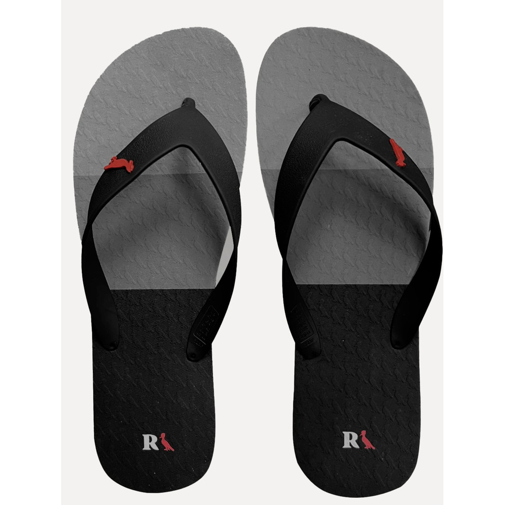 Chinelo Reserva Masculino Trancoso Classic Light Blue/Black Original Preto
