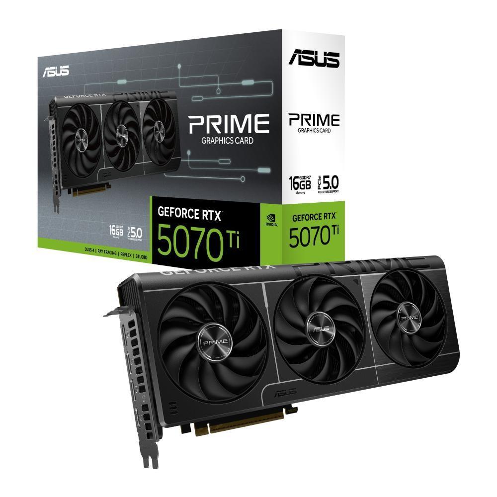 Placa de Vídeo ASUS Nvidia GeForce RTX 5070 TI Prime 16GB