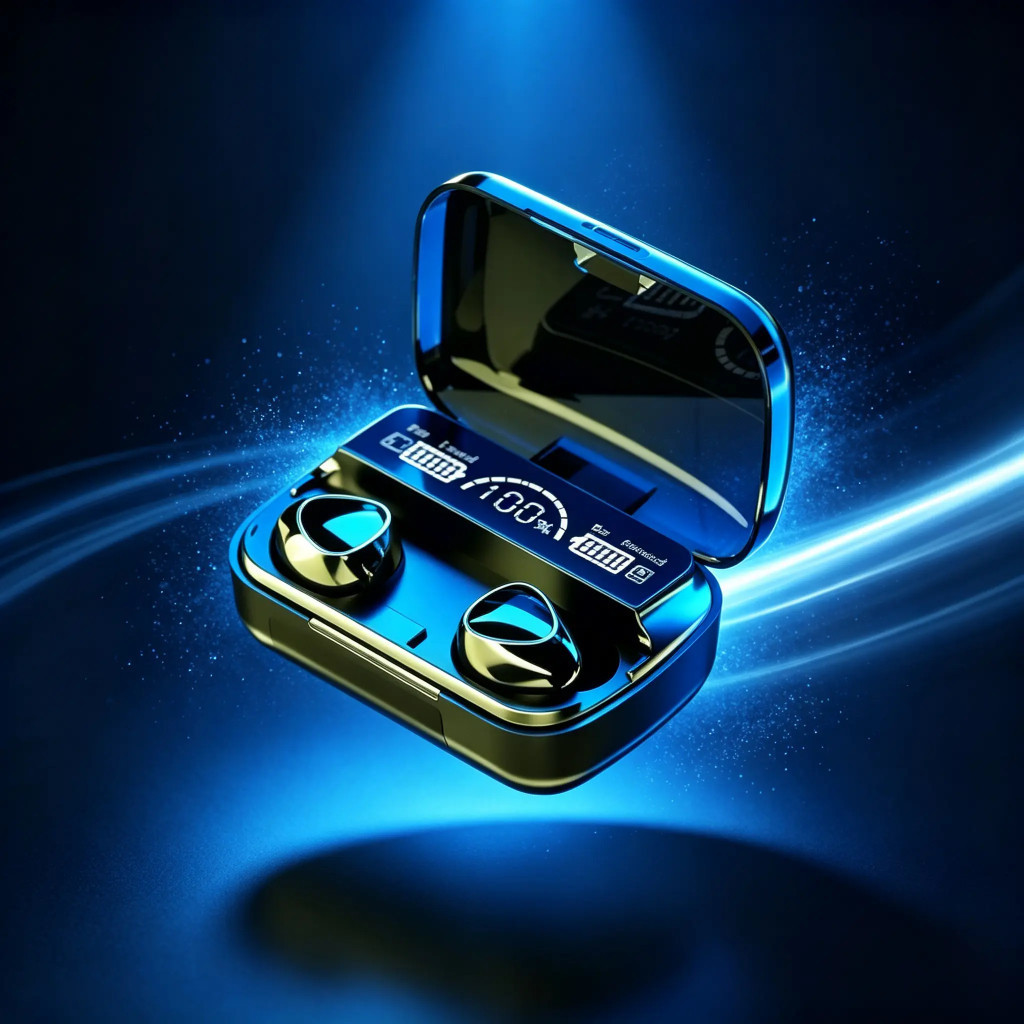 Fone De Ouvido bluetooth Fone M10 Sem Fio tws Estéreo Com Pod Carregador