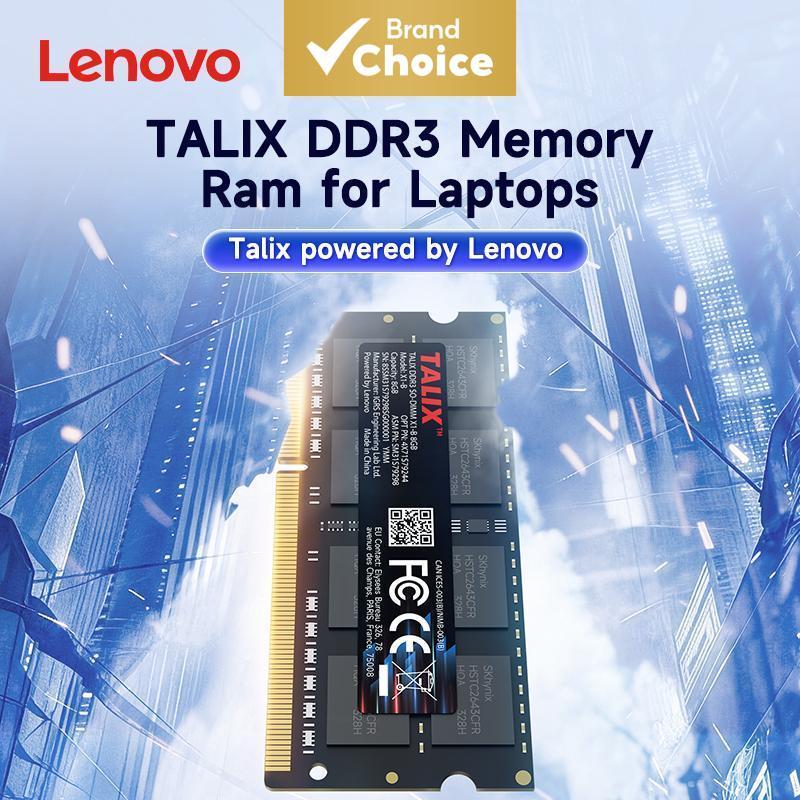 Módulos de Memória DDR3 para Laptop Lenovo: Disponíveis em 4GB ou 8GB, 1600MHz de Alta Velocidade, Compatíveis e