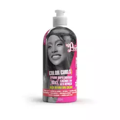 Creme para Pentear Color Curls Soul Power - Protege a Cor e Redefine os Cachos - 500ml
