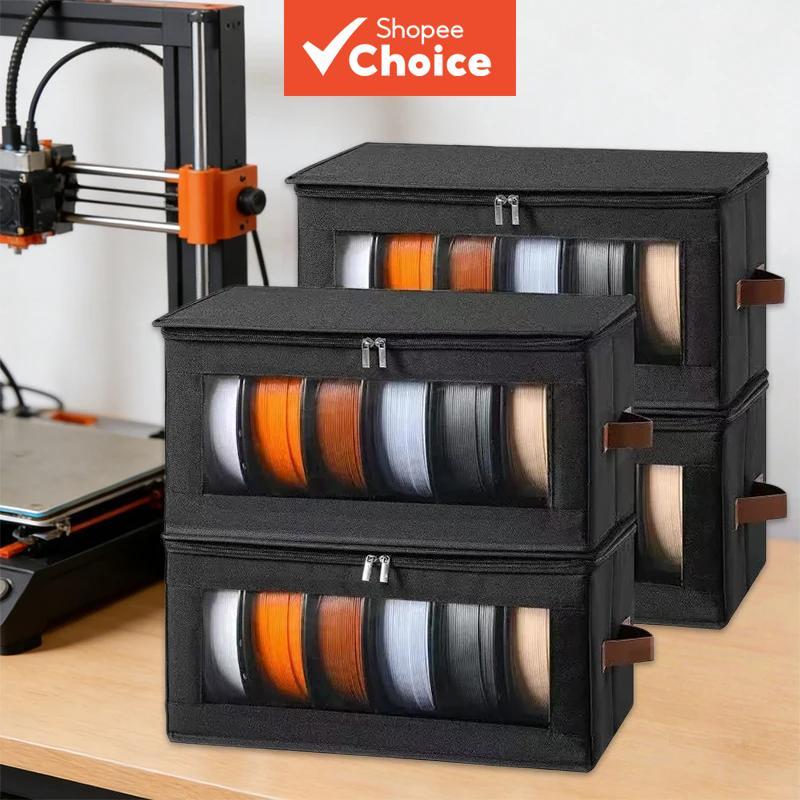 Bolsa de Armazenamento de Filamentos - Recipientes para Armazenamento de Filamentos para Impressora 3D, Suporte para