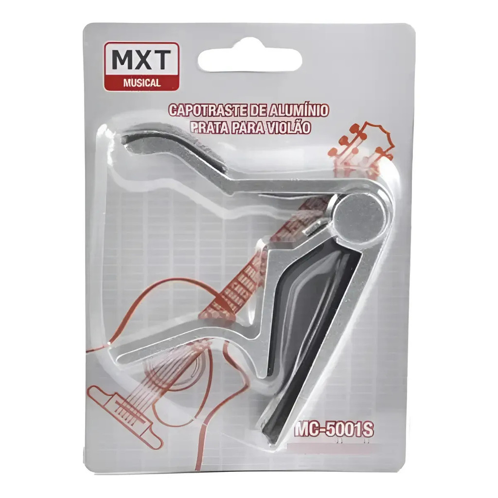 Capotraste Violão E Guitarra Mxt Importado Capo Violão