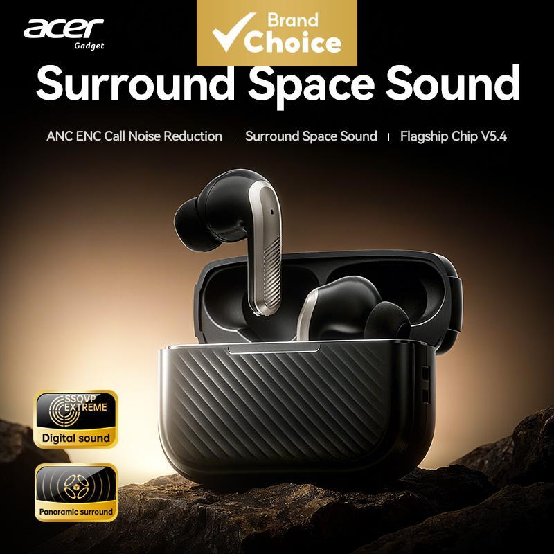 Acer OHR644 Fones De Ouvido Tipo-C Bluetooth Sem Fio Com Microfone Earpods 2718 Microfones De Silicone Chamadas Claras D