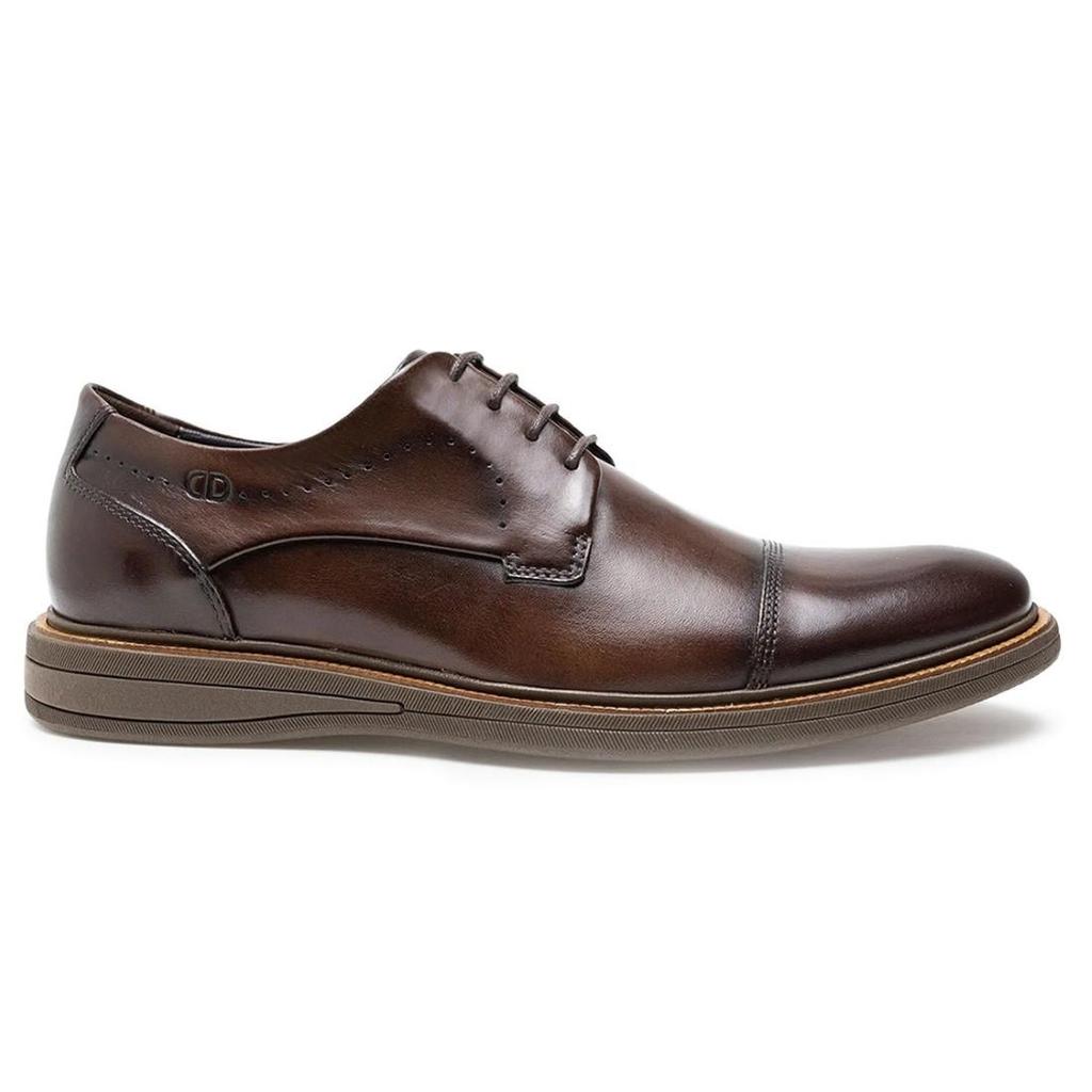 Sapato Social De Couro Democrata Masculino Metropolitan Bay 273101
