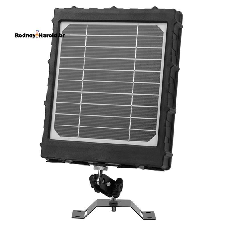 [Entrega Rápida R] Kit De Carregador De Painel Solar Com Saída 3W 8000mAh 5V 12V 9V 6V Para Câmera De Trilha Uso Externo