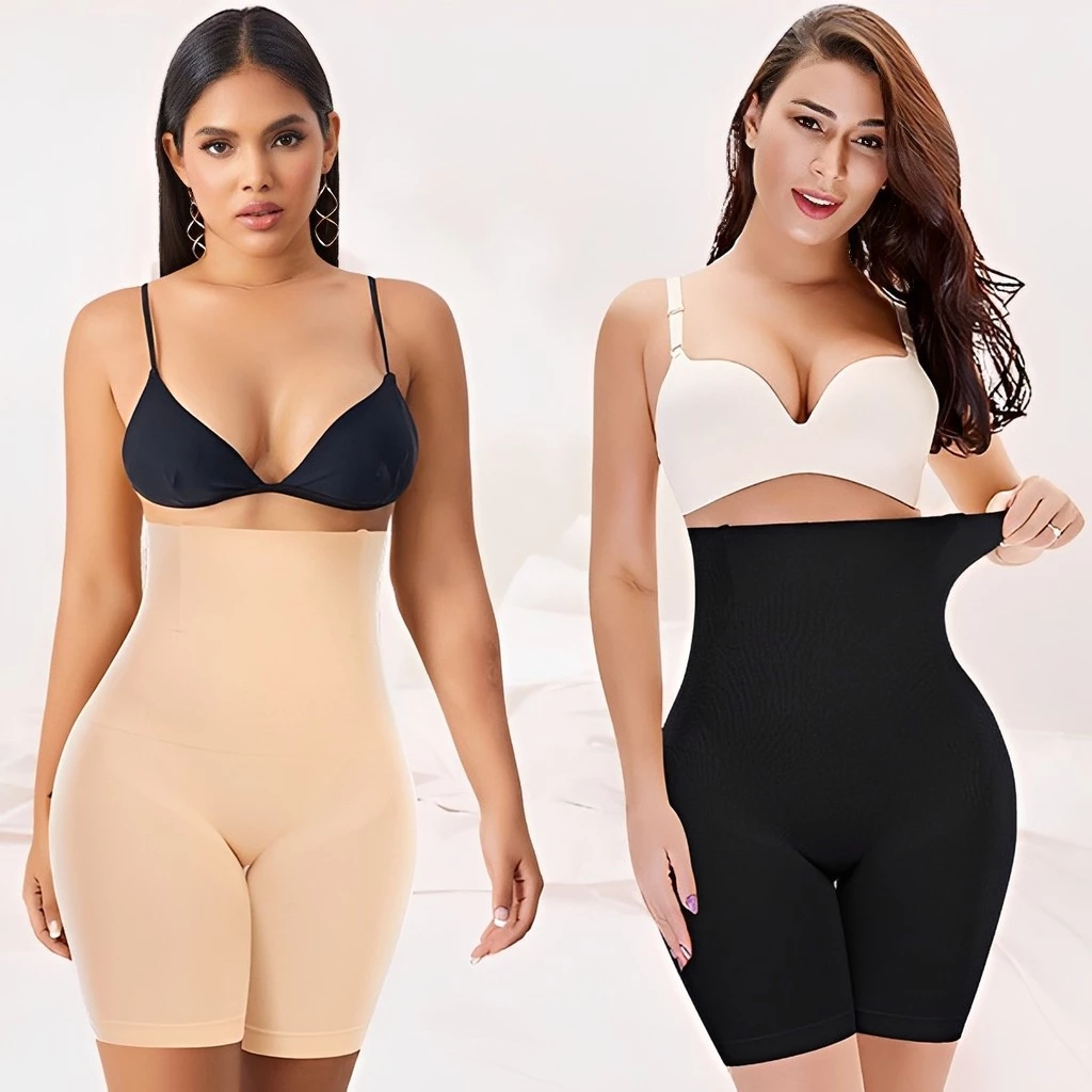 SHORT CINTA MODELADOR Barbatanas Alta Compressão Não Enrola Zero Transparência Empina Bumbum plus — imagem 1