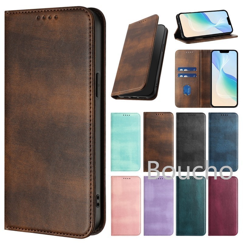 Capa Para Samsung Galaxy A36 5G A56 A26 A55 A35 A16 A06 A54 A34 A15 A14 A25 5G A14 4G A16 4G Moda Carteira De Couro Flip