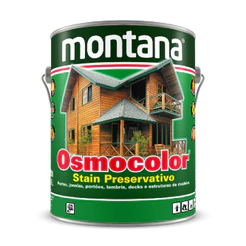Osmocolor Stain Transparente Acetinado 900ml e 3,6L Montana Proteção para Madeiras