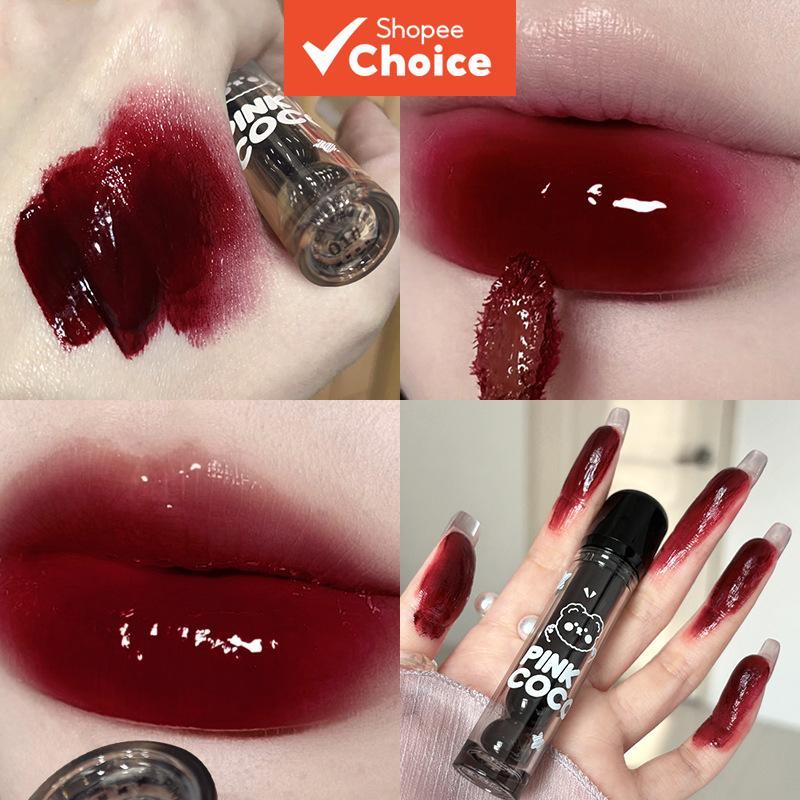 Brilho Labial Semelhante A Espelho De Alto , Batom Suave E Sem Secagem , Plumping , Linhas Labiais Invisíveis