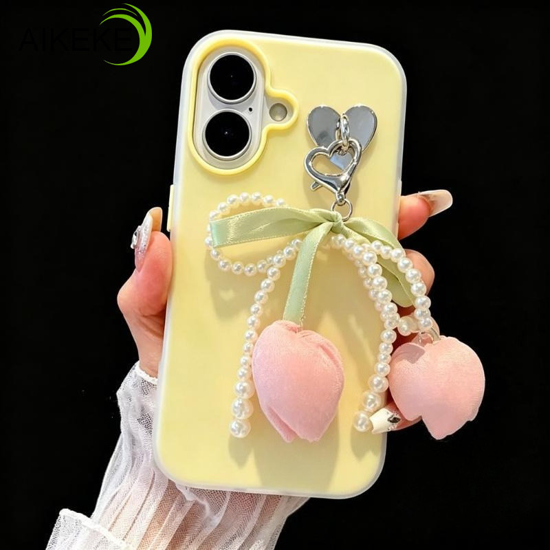 Nova Capa De Telefone 3D Pearl Tulip Para Samsung Galaxy A07 A13 A12 A11 A10 A10S A06 A05S A05 A04E A04S A04 A03S A03 Co