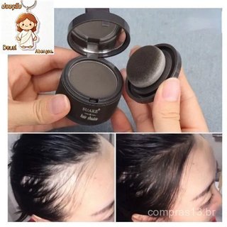 Retoque De Pó Para Linha Sombra De Cabelo