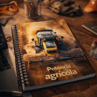Caderno Capa Dura 160 Folhas Anotacoes Estudo Faculdade Material Escolar Papelaria Resistente