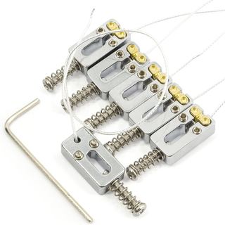 Ponte Tremolo para Guitarra com Captador Piezo, Versão Atualizada, com Espaçamento de Cordas de 10,5mm para Guitarra Elé