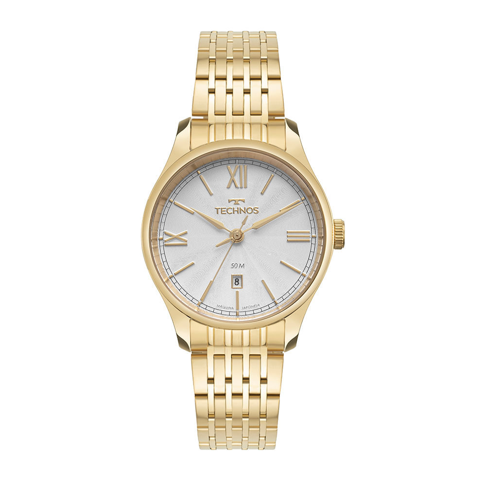 Relógio Technos Masculino Executive Dourado - 2115TWZ/1K