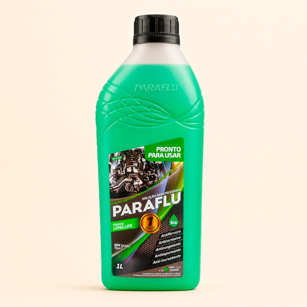 Aditivo Pronto Uso Para Radiador Paraflu Bio Híbrido Verde