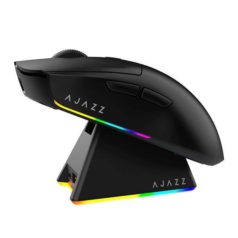 Mouse Gamer Ajazz AJ139 V2 MC, 12000DPI, 6 Botoes, Tri-Mode, Preto, AJ139V2-MC-BK · foto 2