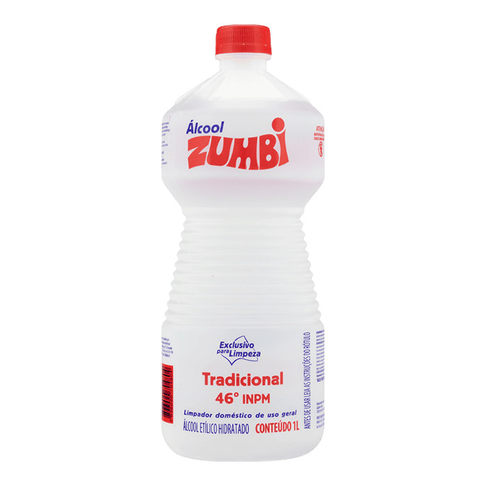 Zumbi Álcool 46º INPM 12x 1L