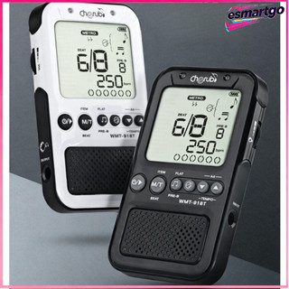 Querubim WMT-918T 3 Em 1 Gerador De Passo Digital Metrônomo Sintonizador Portátil Máquina De Ritmo De Voz Para Todos Os 