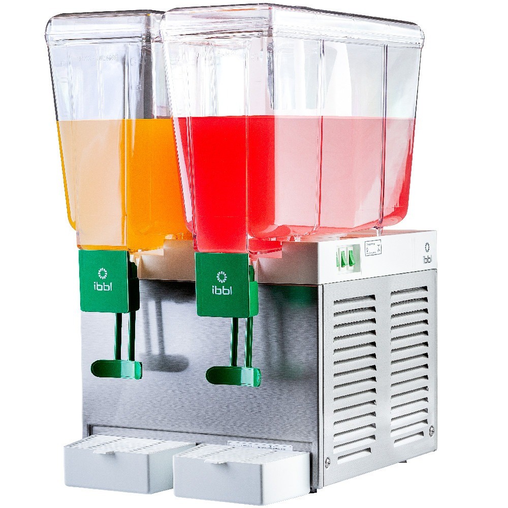 Refresqueira com 2 cubas 15L compressor inox - BBS2 IBBL