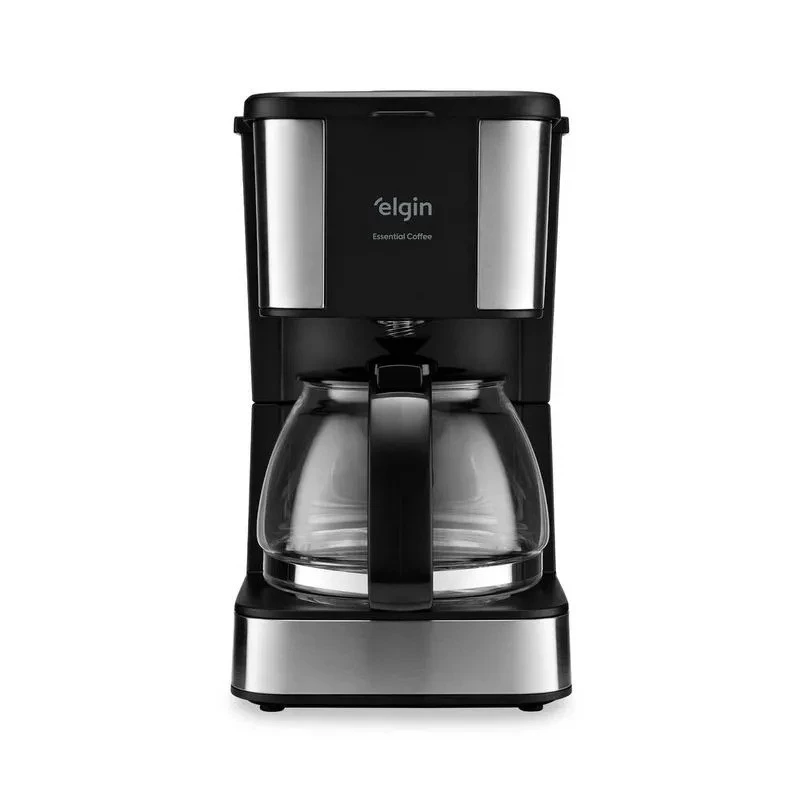 Cafeteira Elétrica 19 Xícaras Jarra de Vidro Essential Coffee Elgin Preta — imagem 1
