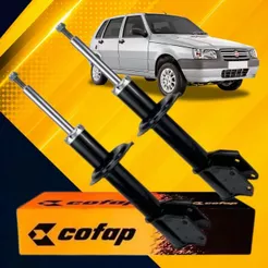 Par Amortecedor Dianteiro Fiat Uno 1989 A 2013 Prêmio Elba Cofap