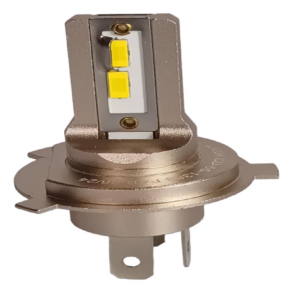 Imagem Lâmpada Super Led H4 Moto Nano Micro 8000k 12v Code