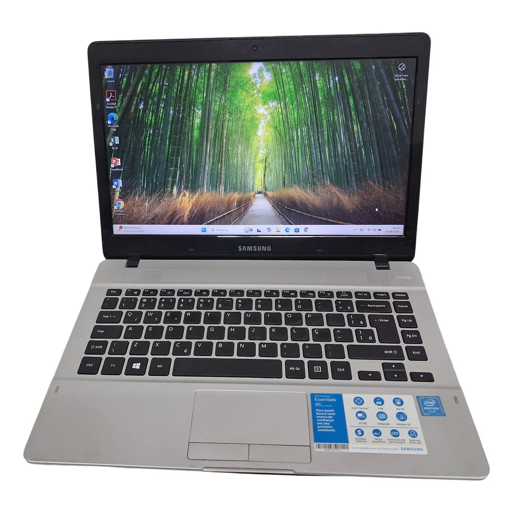 Notebook Samsung Essentials E22 Dual Core 4 Gb Ssd 120 Gb