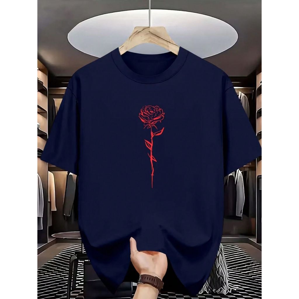 Camiseta Masculina Estampada – Confortável, Estilosa e Versátil