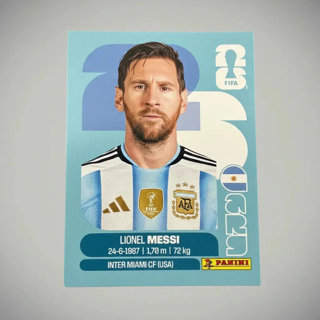 Figurinha Messi - Copa Do Mundo 2026