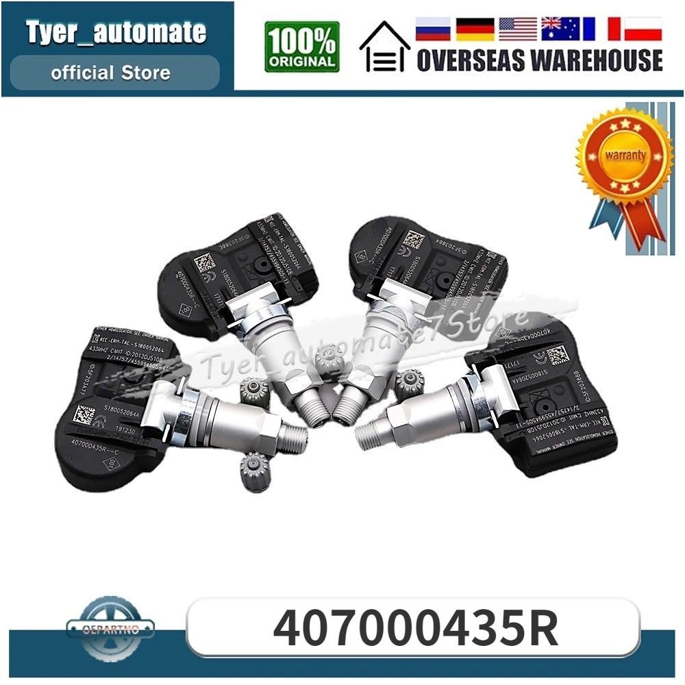 Para Renault Fluence Laguna Latitude Megane Van Cênica Zoe Sistema De Monitoramento Pressão Dos Pneus Sensor 433MHz 4070